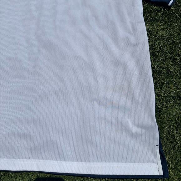 Adidas ClimaCool Athletic Raglan Polo Shirt Collared Short Sleeve Perforated XXL - Picture 2 of 11